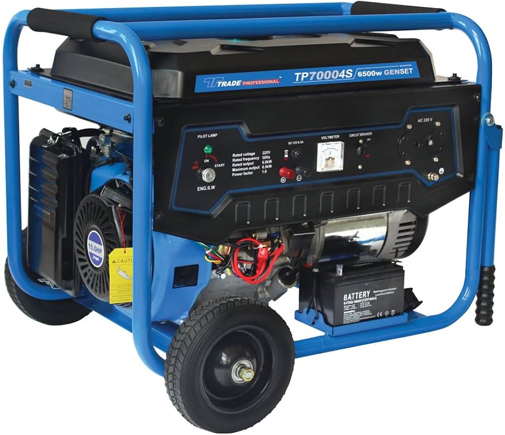 Trade Professional TP7000 6.5kW 4-stroke petrol generator